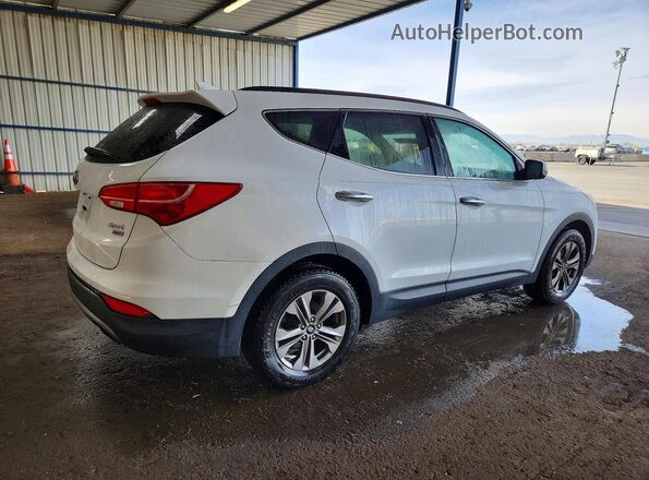 5XYZUDLB7GG361648 2016 HYUNDAI SANTA White Tył prawy