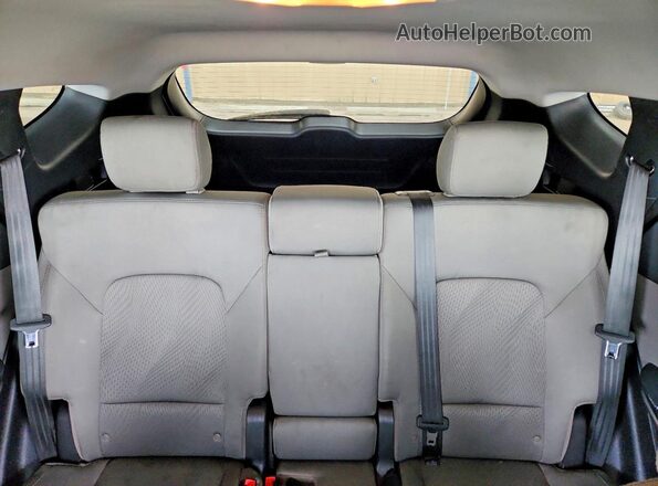 5XYZUDLB7GG361648 2016 HYUNDAI SANTA White Widok tylnych siedzeń