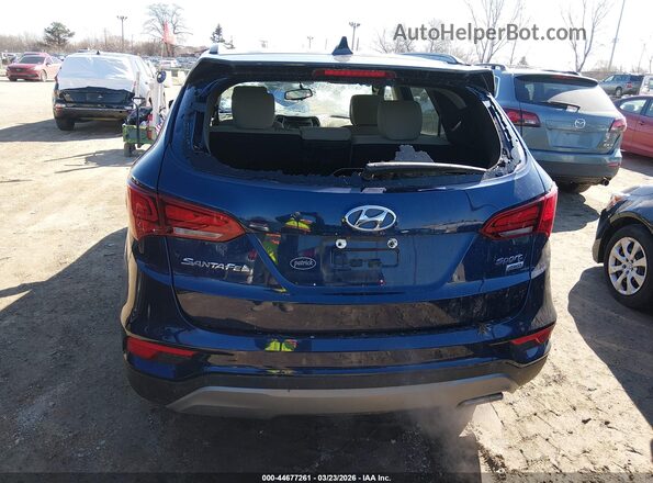 5XYZUDLB7HG473321 2017 HYUNDAI SANTA FE SPORT Синий 