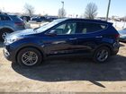 2017 Hyundai Santa Fe Sport 2.4l Синий vin: 5XYZUDLB7HG473321