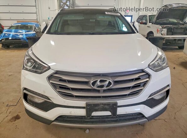5XYZUDLB8JG513248 2018 HYUNDAI SANTA Белый Вид спереди