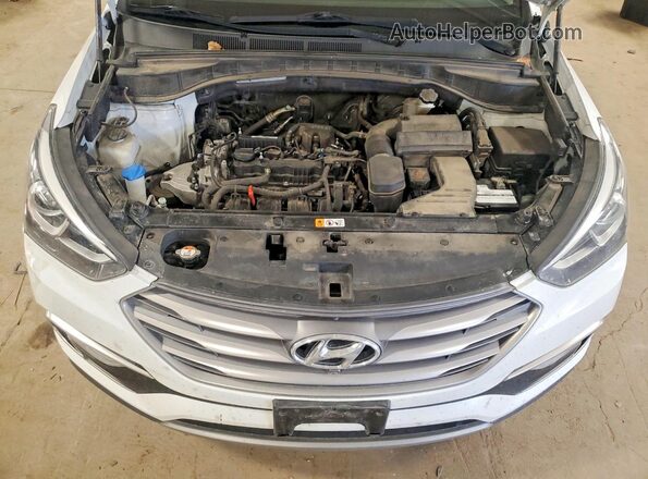 5XYZUDLB8JG513248 2018 HYUNDAI SANTA Белый Вид подкапотного пространства