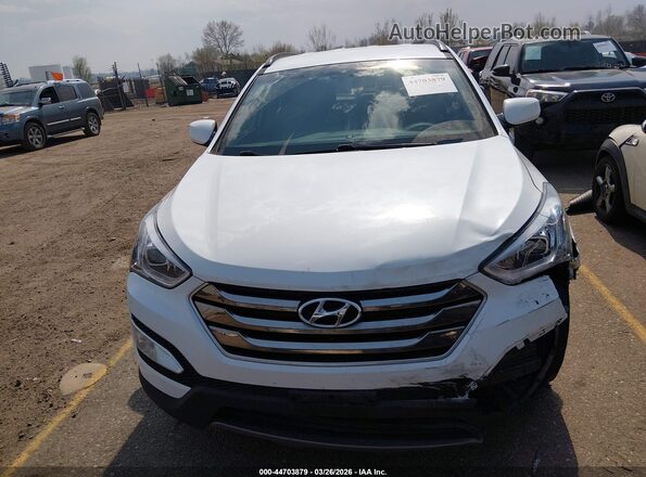 5XYZUDLBXGG362910 2016 HYUNDAI SANTA FE SPORT Белый Вид щитка приборов
