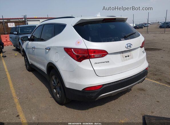 5XYZUDLBXGG362910 2016 HYUNDAI SANTA FE SPORT Белый Задняя левая четверть