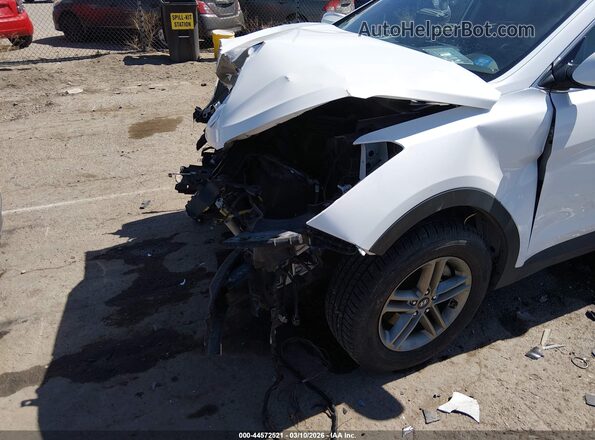 5XYZUDLBXHG400752 2017 HYUNDAI SANTA FE SPORT Белый Вид спереди