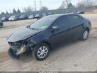 2016 Toyota Corolla L Black vin: 5YFBURHEXGP433486