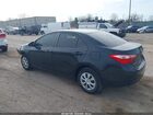 2016 Toyota Corolla L Black vin: 5YFBURHEXGP433486