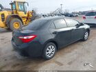 2016 Toyota Corolla L Black vin: 5YFBURHEXGP433486