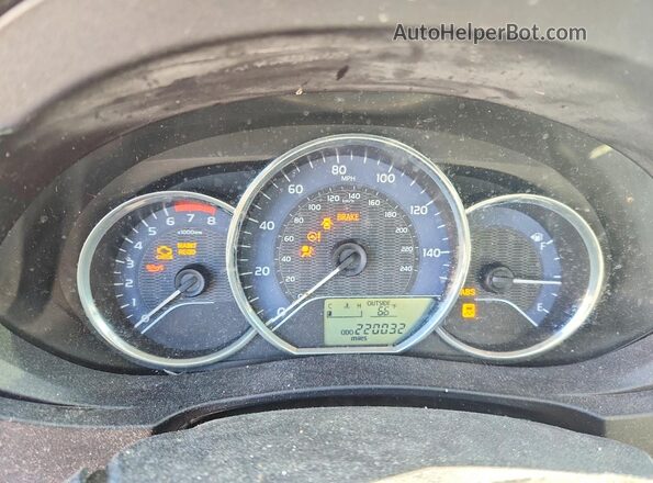 5YFBURHEXGP518778 2016 TOYOTA LL Black Instrument cluster view