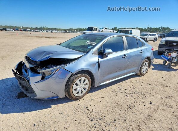 5YFDPMAE7NP273402 2022 TOYOTA LL Blue Առջևի ձախ երեք քառորդ տեսարան