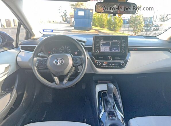 5YFDPRAEXLP136318 2020 TOYOTA LL Black Instrument cluster view