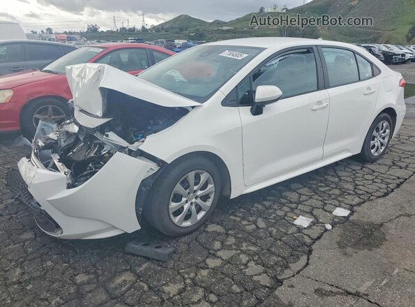 5YFEPMAE4NP342082 2022 TOYOTA LL White წინა მარცხენა ხედი სამი მეოთხედიდან
