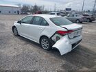 2021 Toyota Corolla Le White vin: 5YFEPMAE6MP178624