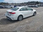 2021 Toyota Corolla Le White vin: 5YFEPMAE6MP178624