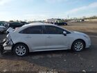 2021 Toyota Corolla Le Silver vin: 5YFEPMAE6MP181717
