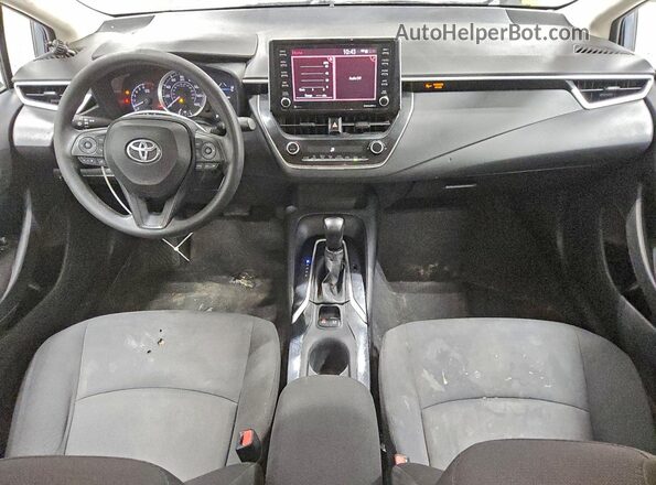 5YFEPMAE6MP183662 2021 TOYOTA LL Blue Vista del salpicadero
