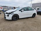 2021 Toyota Corolla Le White vin: 5YFEPMAE9MP231140