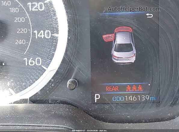 5YFEPMAEXNP329482 2022 TOYOTA LL Черный Вид задней части салона