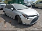 2020 Toyota Corolla Le Silver vin: 5YFEPRAE0LP068079