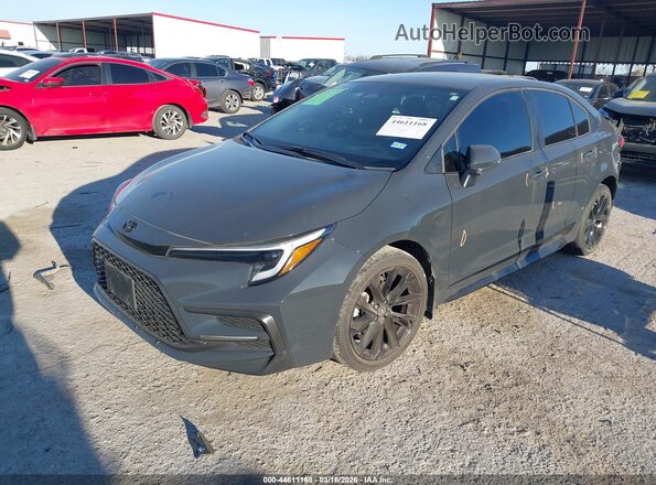 5YFS4MCE6SP234681 2025 TOYOTA LL Gray Առջևի ձախ երեք քառորդ տեսարան