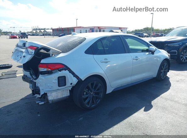 5YFS4MCE6SP247883 2025 TOYOTA LL White Задня права чверть