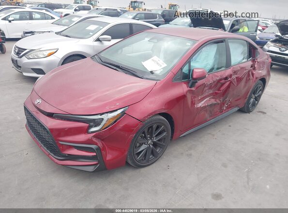 5YFS4MCE7PP146665 2023 TOYOTA LL Maroon Передня ліва чверть