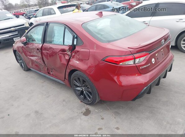 5YFS4MCE7PP146665 2023 TOYOTA LL Maroon Задня ліва чверть