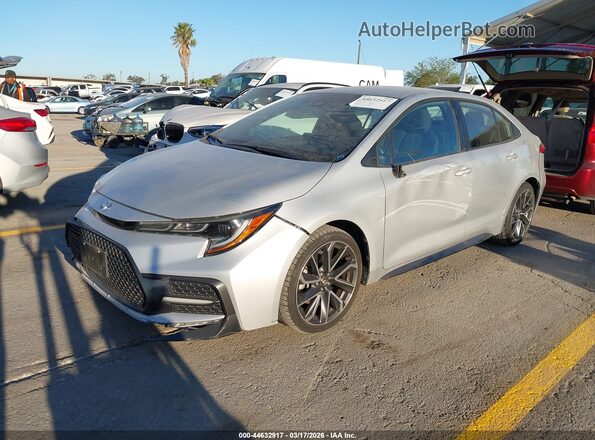 5YFS4RCE5LP030680 2020 TOYOTA LL Silver Vista tres cuartos delantera izquierda