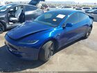 2025 Tesla Model 3 Long Range Rear-wheel Drive/standard Rear-wheel Drive Blue vin: 5YJ3E1EA1SF041599
