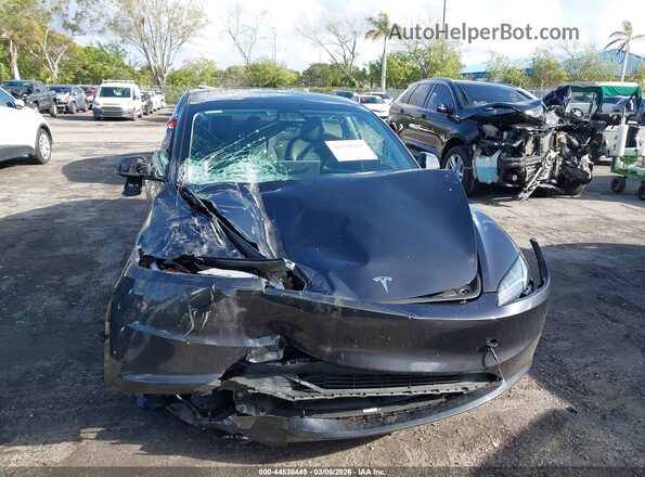 5YJ3E1EA9RF760156 2024 TESLA MODEL 3 Черный Вид спереди