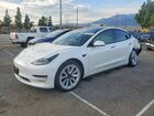 2021 Tesla Model 3 White vin: 5YJ3E1EAXMF100944