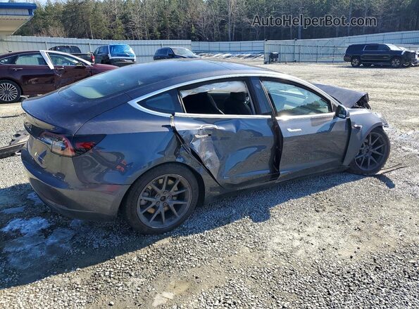 5YJ3E1EB0JF066047 2018 TESLA MODEL Серый Задняя правая четверть