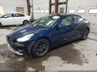 2021 Tesla Model 3 Long Range Dual Motor All-wheel Drive Синий vin: 5YJ3E1EB0MF013305