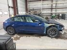 2021 Tesla Model 3 Long Range Dual Motor All-wheel Drive Синий vin: 5YJ3E1EB0MF013305
