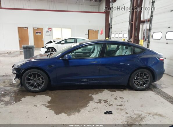 5YJ3E1EB0MF013305 2021 TESLA MODEL 3 Синий 