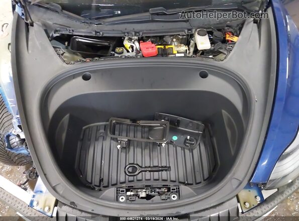 5YJ3E1EB0MF013305 2021 TESLA MODEL 3 Синий Вид сзади