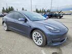 2022 Tesla Model 3 Угольный vin: 5YJ3E1EB0NF228152