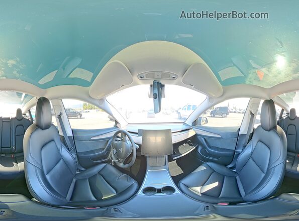 5YJ3E1EB0NF228152 2022 TESLA MODEL Угольный Вид наклейки с VIN-кодом