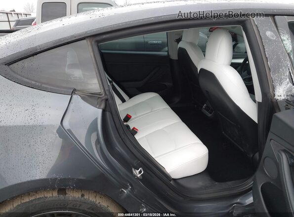 5YJ3E1EB0NF242942 2022 TESLA MODEL 3 Серый Вид наклейки с VIN-кодом