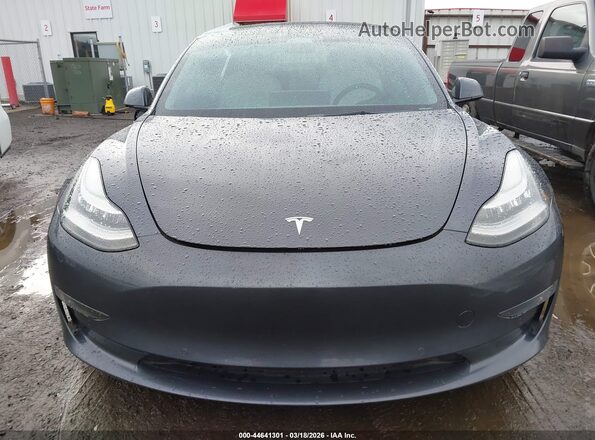 5YJ3E1EB0NF242942 2022 TESLA MODEL 3 Серый Вид щитка приборов