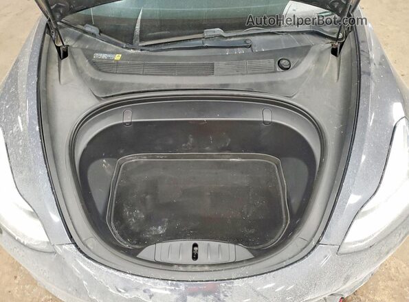 5YJ3E1EB1JF099445 2018 TESLA MODEL Серый Вид задней части салона