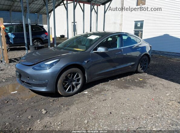 5YJ3E1EB1LF663761 2020 TESLA MODEL 3 Серый Передняя левая четверть