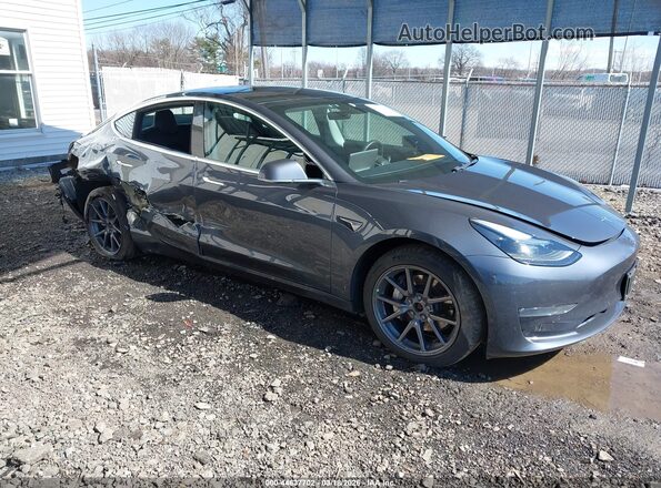 5YJ3E1EB1LF663761 2020 TESLA MODEL 3 Серый Передняя правая четверть
