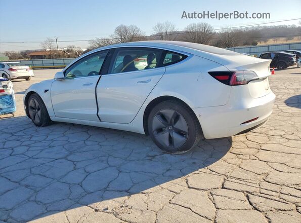 5YJ3E1EB3JF178860 2018 TESLA MODEL Белый Задняя левая четверть