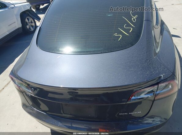 5YJ3E1EB3MF037890 2021 TESLA MODEL 3 Серый 