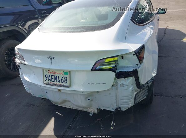 5YJ3E1EB3NF180372 2022 TESLA MODEL 3 Белый 