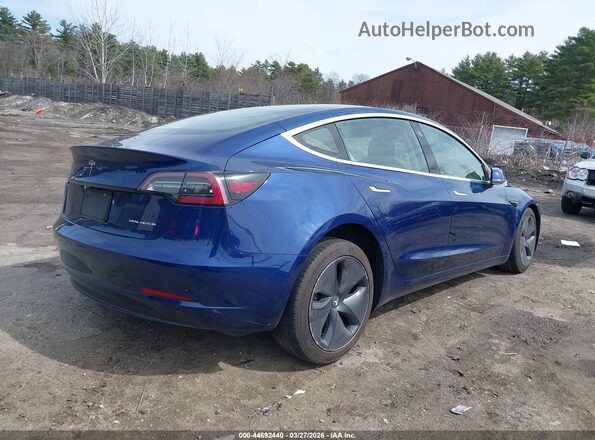 5YJ3E1EB4KF193739 2019 TESLA MODEL 3 Синий Задняя правая четверть