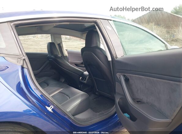 5YJ3E1EB4KF193739 2019 TESLA MODEL 3 Синий Вид наклейки с VIN-кодом