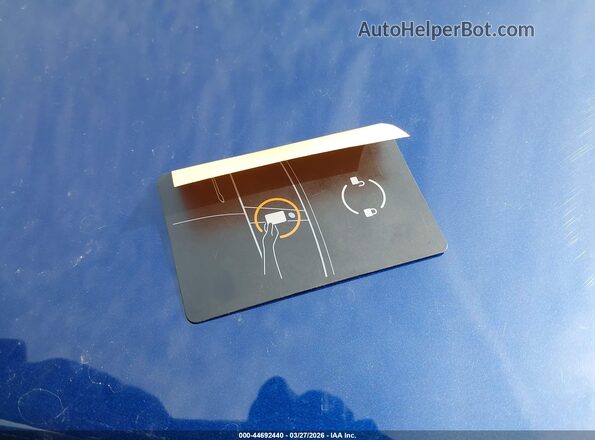 5YJ3E1EB4KF193739 2019 TESLA MODEL 3 Синий Вид панели приборов
