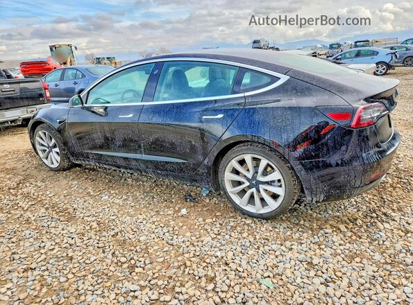 5YJ3E1EB4LF600492 2020 TESLA MODEL Black Tył lewy